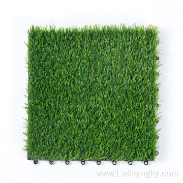 Artificial turf tiles for balcony indoor